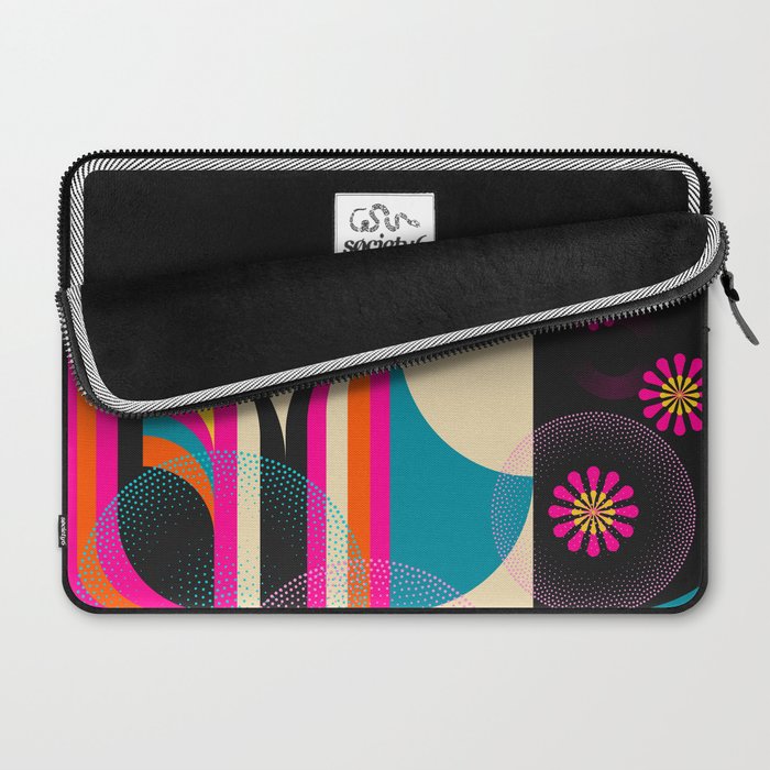 Folk Art Girls Illustration Laptop Sleeve Gallery Image 2