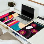 Folk Art Girls Illustration Desk Mat Gallery Image 2
