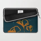 "Let Light Be A Sweet Rebellion In The Shadows" Laptop Sleeve Gallery Image 2