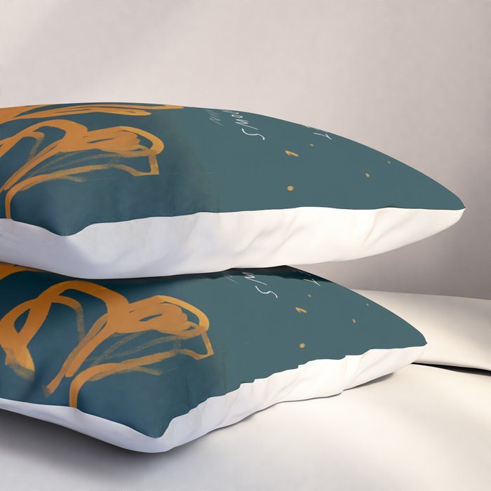 "Let Light Be A Sweet Rebellion In The Shadows" Pillow Sham Gallery Image 3