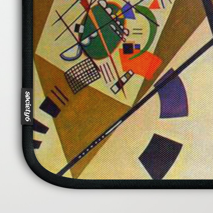 Wassily Kandinsky Transverse Line, colorful  Laptop Sleeve Gallery Image 3