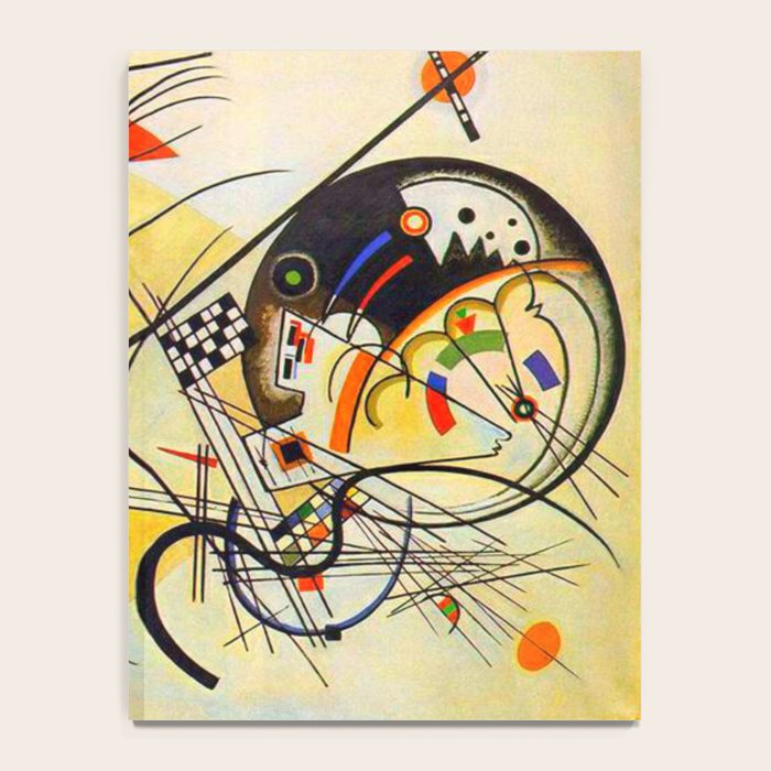 Wassily Kandinsky Transverse Line, colorful  Notebook Gallery Image 4
