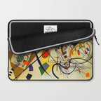 Wassily Kandinsky Transverse Line, colorful  Laptop Sleeve Gallery Image 2