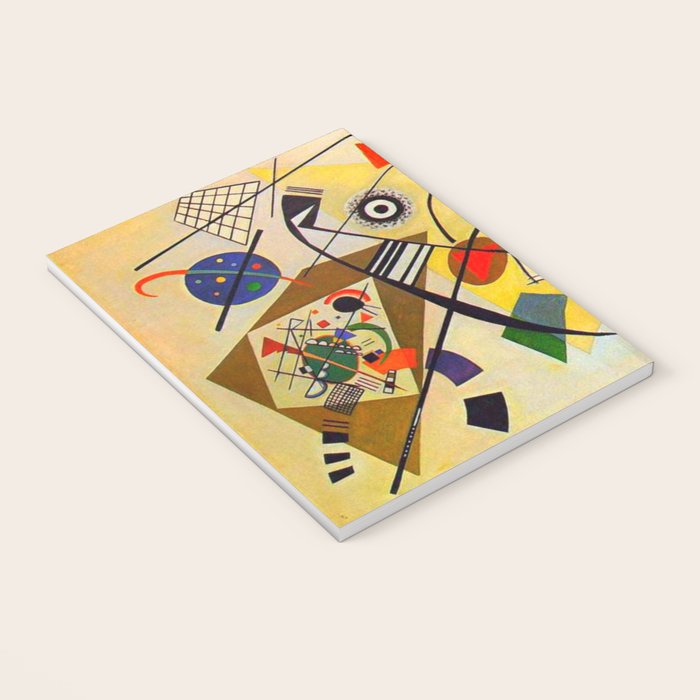 Wassily Kandinsky Transverse Line, colorful  Notebook Gallery Image 3