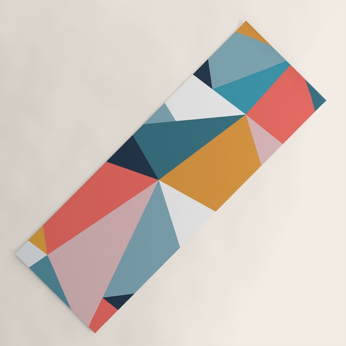 Modern Geometric 35 Yoga Mat Gallery Image 1
