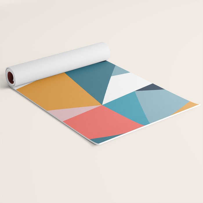 Modern Geometric 35 Yoga Mat Gallery Image 2