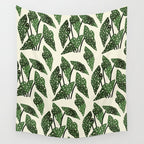 begonia maculata interior plant Wall Tapestry Gallery Image 4