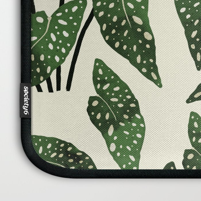 begonia maculata interior plant Laptop Sleeve Gallery Image 3