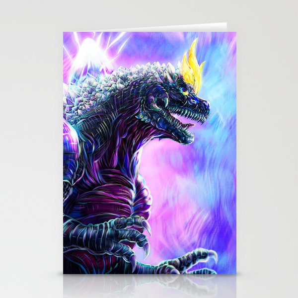 SpaceGodzilla Stationery Card Gallery Image 2