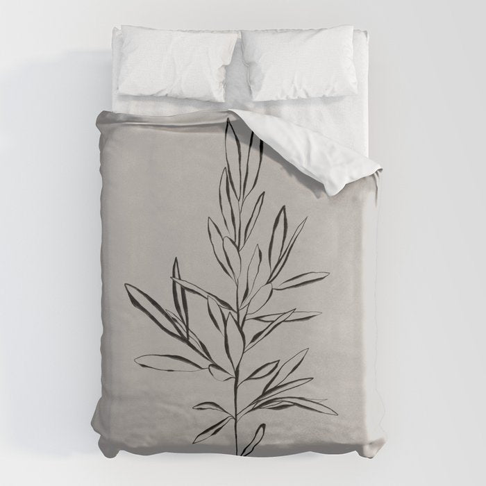 Elegant Olive Branch Duvet Cover Gallery Image 6