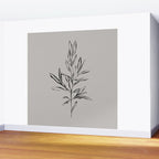 Elegant Olive Branch Wall Mural Gallery Image 2