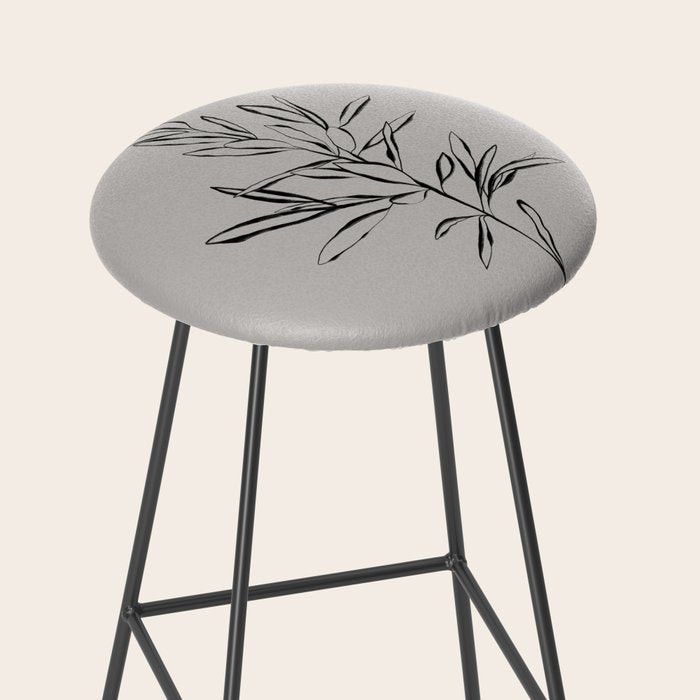 Elegant Olive Branch Stool Gallery Image 2