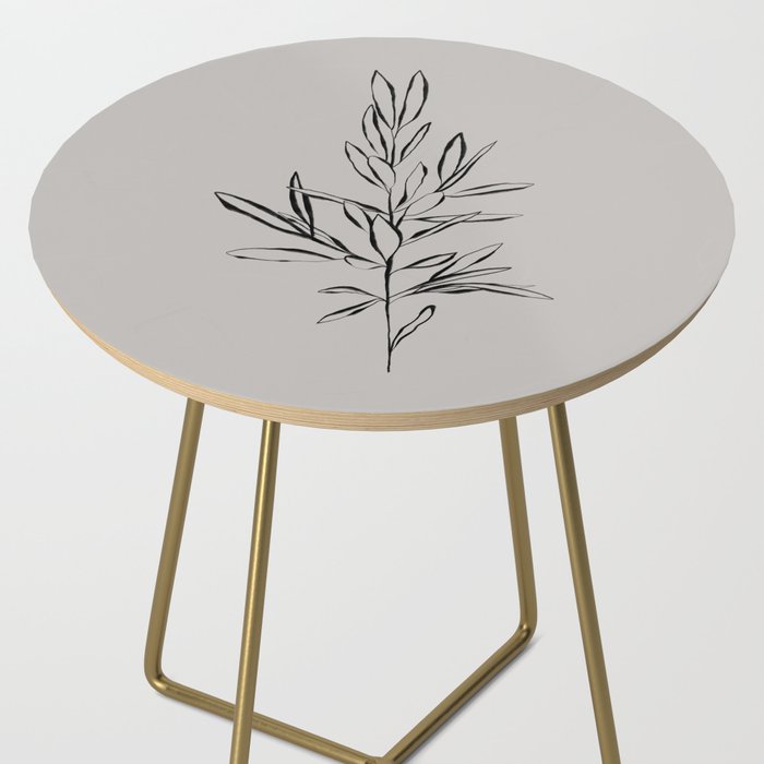 Elegant Olive Branch Side Table Gallery Image 2