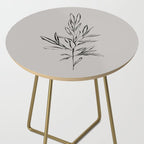 Elegant Olive Branch Side Table Gallery Image 2