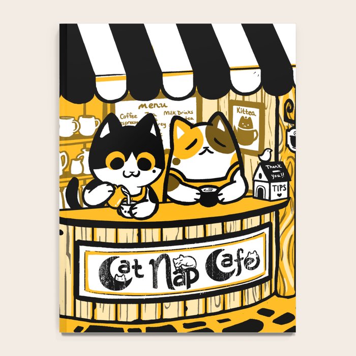 Cat Nap Cafe Notebook Gallery Image 4