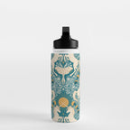 Celestial Unicorns In Turquoise and Gold Water Bottle Gallery Image 3