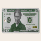 Proposed African American Icon Harriet Tubman Single U.S. Mint 20 Dollar bill Cutting Board Gallery Image 1