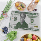 Proposed African American Icon Harriet Tubman Single U.S. Mint 20 Dollar bill Cutting Board Gallery Image 2