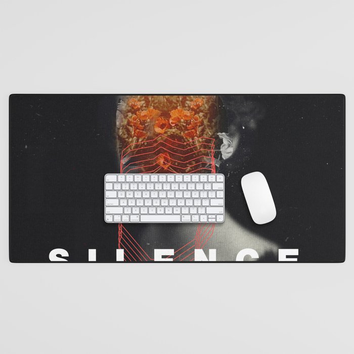 Silence Desk Mat Gallery Image 1