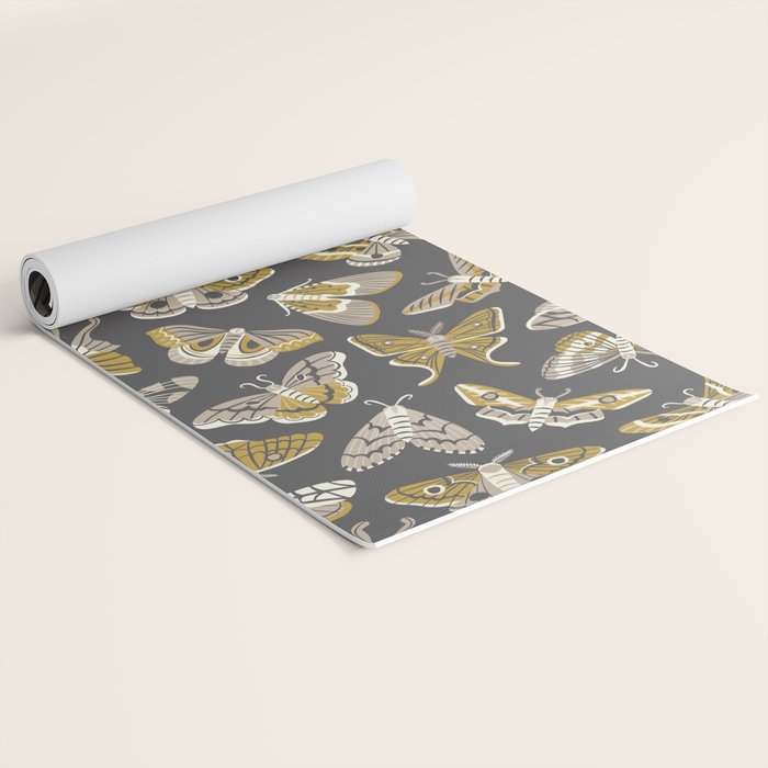 Moths Yoga Mat Gallery Image 2