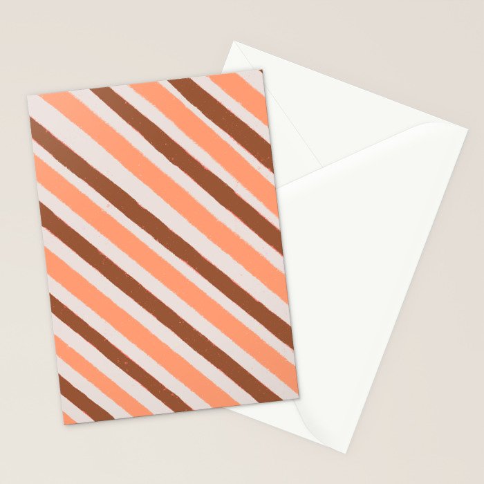 Sun City Stripes Stationery Card Gallery Image 2
