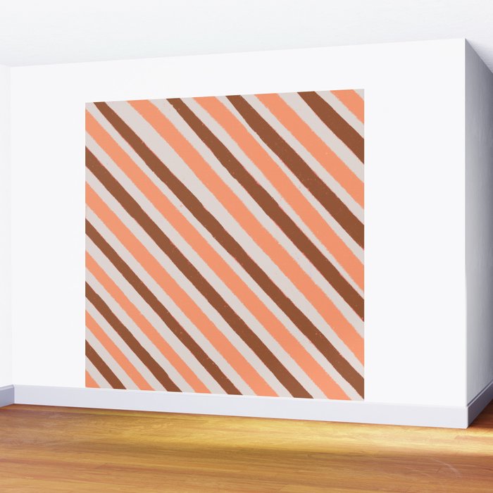 Sun City Stripes Wall Mural Gallery Image 2