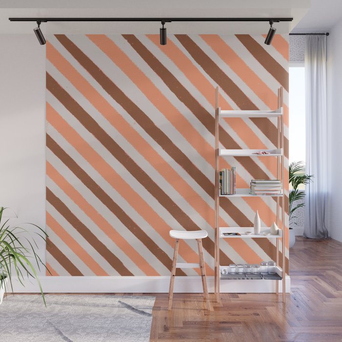 Sun City Stripes Wall Mural Gallery Image 1