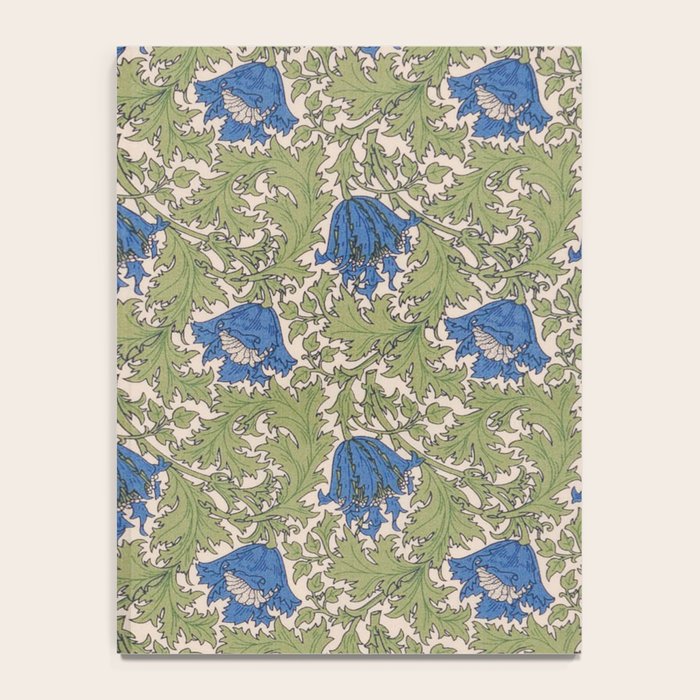 William Morris Blue Anemone  Notebook Gallery Image 4