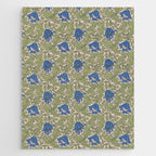 William Morris Blue Anemone  Jigsaw Puzzle Gallery Image 1