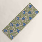 William Morris Blue Anemone  Yoga Mat Gallery Image 1