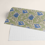 William Morris Blue Anemone  Wrapping Paper Gallery Image 2