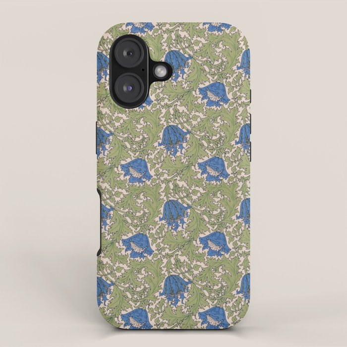 William Morris Blue Anemone  iPhone Case Gallery Image 1