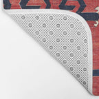 Yüncü  Antique Balikesir Turkish Kilim Print Bath Mat Gallery Image 2
