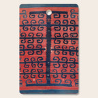 Yüncü  Antique Balikesir Turkish Kilim Print Cutting Board Gallery Image 1