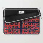 Yüncü  Antique Balikesir Turkish Kilim Print Laptop Sleeve Gallery Image 2