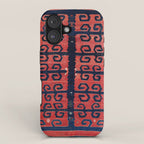 Yüncü  Antique Balikesir Turkish Kilim Print iPhone Case Gallery Image 1