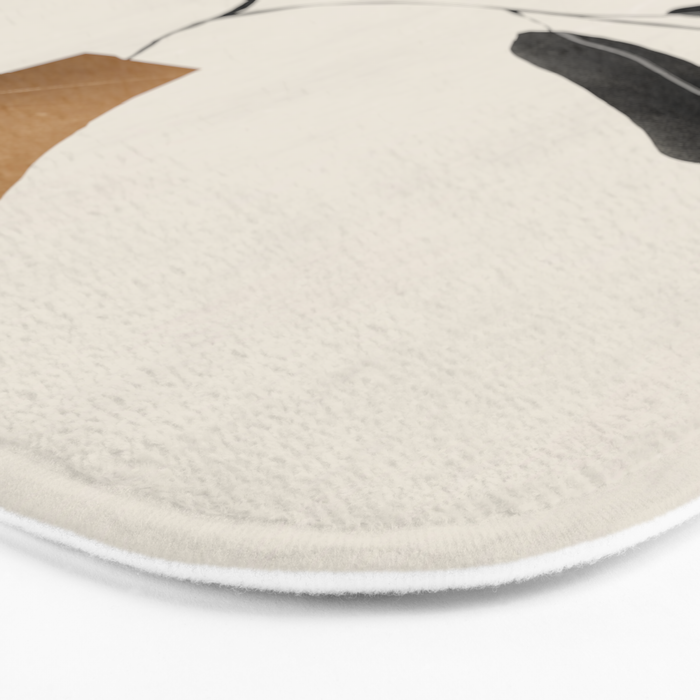 minimal plant 6 Bath Mat Gallery Image 3