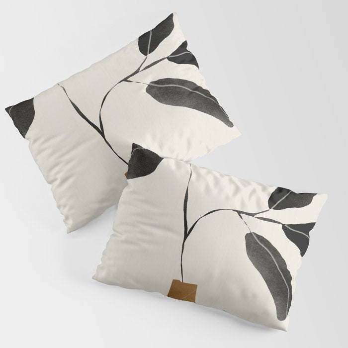 minimal plant 6 Pillow Sham Gallery Image 3