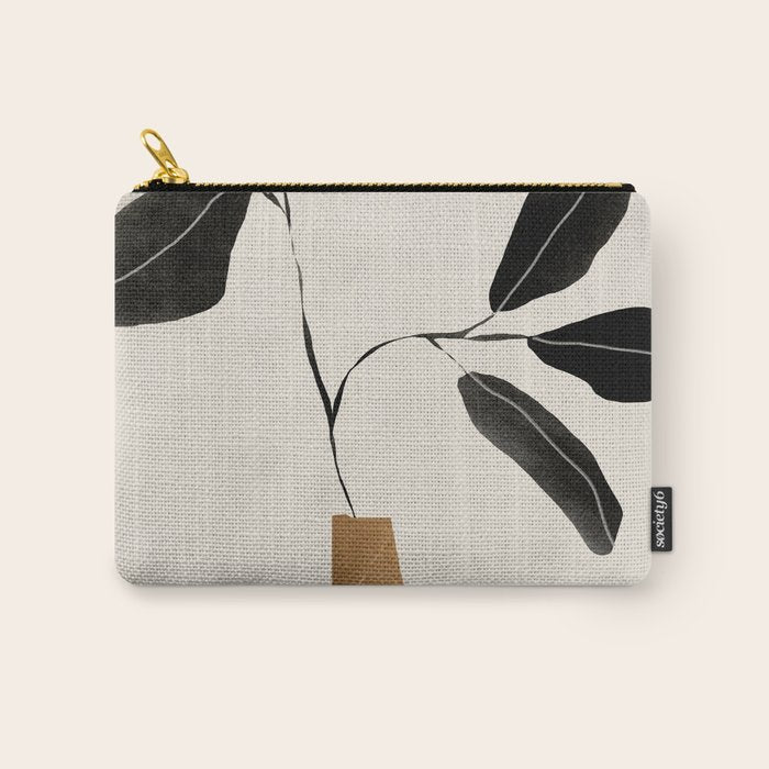 minimal plant 6 Carry All Pouch Gallery Image 1