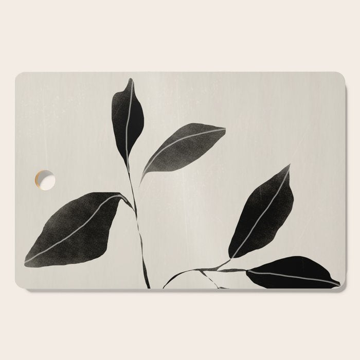 minimal plant 6 Cutting Board Gallery Image 1