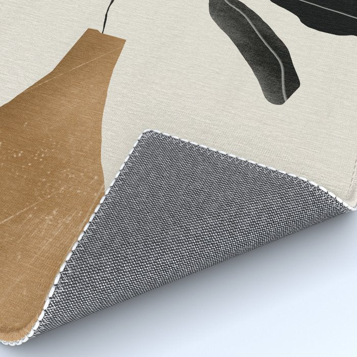 minimal plant 6 Rug Gallery Image 4