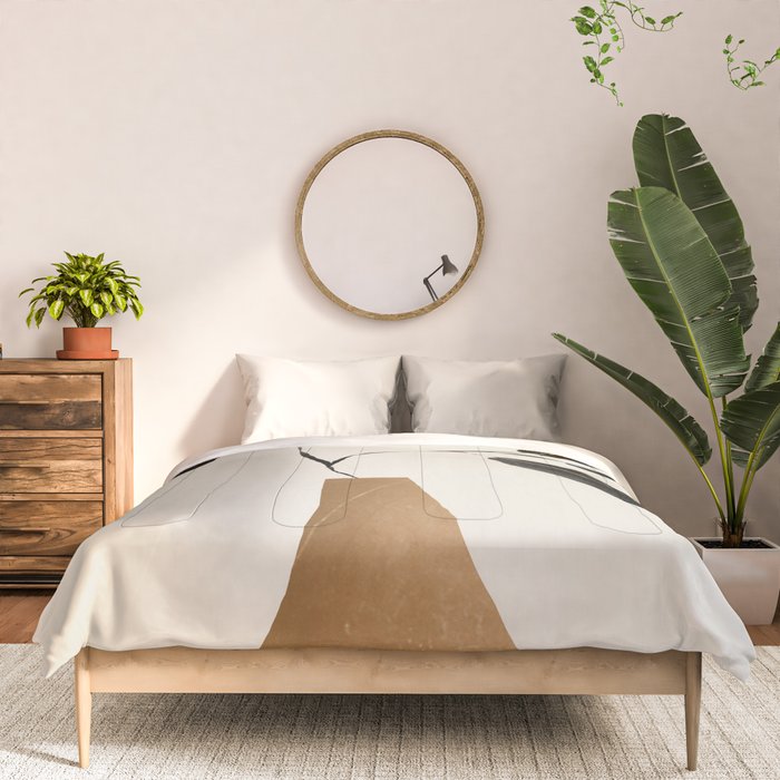 minimal plant 6 Comforter Gallery Image 3