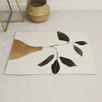 minimal plant 6 Rug Gallery Image 1