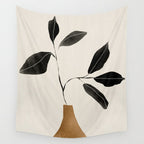 minimal plant 6 Wall Tapestry Gallery Image 4