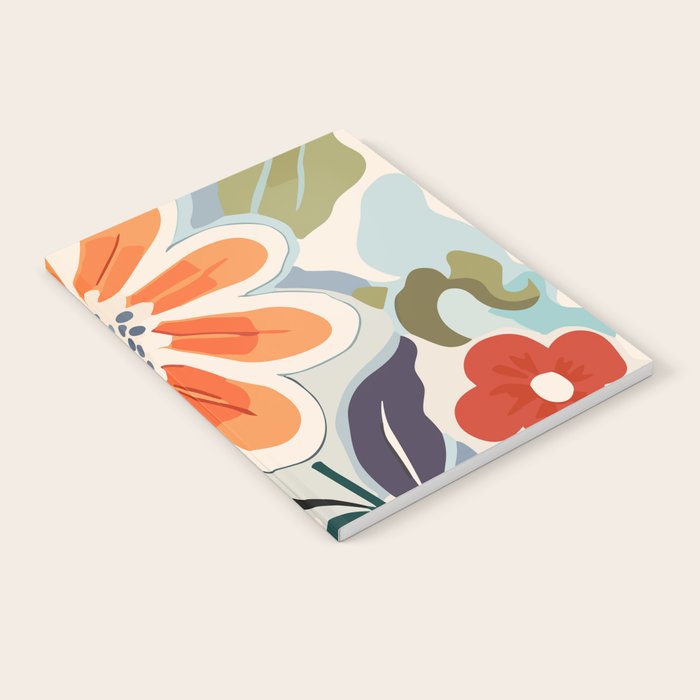 Charlotte Flower Market Print Notebook Gallery Image 1