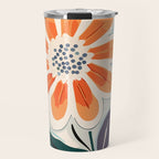 Charlotte Flower Market Print Travel Mug Gallery Image 1