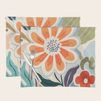 Charlotte Flower Market Print Placemat Gallery Image 1