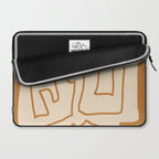 Abstract line art/3 Laptop Sleeve Gallery Image 2