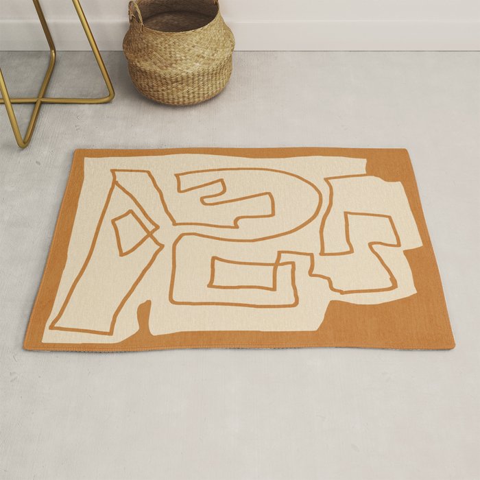 Abstract line art/3 Rug Gallery Image 1