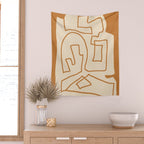 Abstract line art/3 Wall Tapestry Gallery Image 2